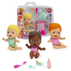 GIOCHI PREZIOSI Cicciobello Amicicci Food Time, Nuova Serie Con Femminucce