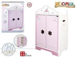 Armadio Delle Bambole In Legno