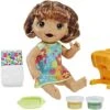 Hasbro Baby Alive Snack Lily Capelli Castani -Mattel Negozio babyalivelily