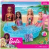 MATTEL Barbie In Piscina, Bambola Con Costume E Accessori -Mattel Negozio bambola barbie costume estate