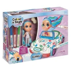 Goliath Colour N Style Friends, Bambola Bluebell Con Auto Coupe