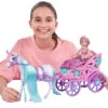 Principessa Con Carrozza E Cavallo, Grande Playset Glitzeez -Mattel Negozio bambola con carrozza e cavallo