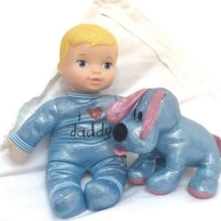 Bambola 34 Cm Love, Bambolotto Con Cagnolino Interattivo -Mattel Negozio bambola i love maschietto con cucciolo interattivo