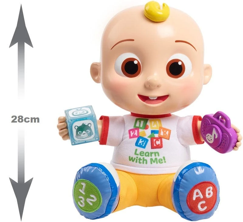 Cocomelon Bambola JJ, Bambolotto Interattivo 50 Frasi 3 Cocomelon Bambola JJ, Bambolotto Interattivo 50 Frasi