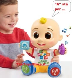 Cocomelon Bambola JJ, Bambolotto Interattivo 50 Frasi 6 Cocomelon Bambola JJ, Bambolotto Interattivo 50 Frasi -Mattel Negozio bambola jj cocomelon