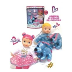 Bambola 34 Cm Love, Bambolotto Con Cagnolino Interattivo -Mattel Negozio bambolotti interattivi con cucciolo rocco giocattoli