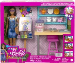MATTEL Barbie Atelier Dell'Artista, Playset Con Bambola, Plastilina E Accessori