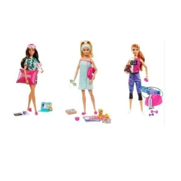 MATTEL Barbie Snodata Wellness Spa | Bambola Con Accessori 6 MATTEL Barbie Snodata Wellness Spa | Bambola Con Accessori - immagine 4