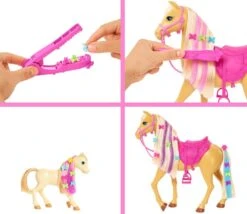 MATTEL Il Ranch Di Barbie, Bambola Con Cavalli E 20 Accessori -Mattel Negozio barbie ranch con cavalli