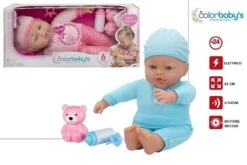 Bambolotto Interattivo Con 6 Suoni E Accessori 41cm