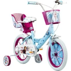 DENVER Bicicletta Bambina 14" Frozen, Età 4-6 Anni