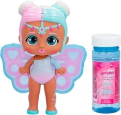 Bloopies Magic Bubbles, Bambola Fatina Che Spruzza Acqua E Fa Bolle Magiche Con Le Sue Ali, IMC Toys -Mattel Negozio bloopies clodett fatina