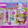 MATTEL Barbie Casa Portatile, Loft Con Bambola E Accessori, HCD48 -Mattel Negozio casa di barbie con bambola