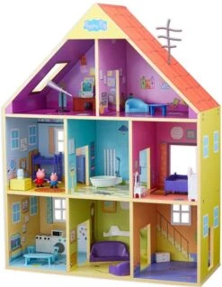 GIOCHI PREZIOSI Peppa Pig Casa In Legno Arredata