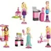 MATTEL Barbie Mega Bloks Bambolina E Accessori -Mattel Negozio costruzioni barbie
