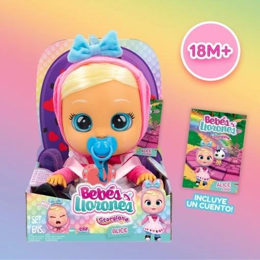 IMC TOYS Cry Babies Storyland Alice 3 IMC TOYS Cry Babies Storyland Alice