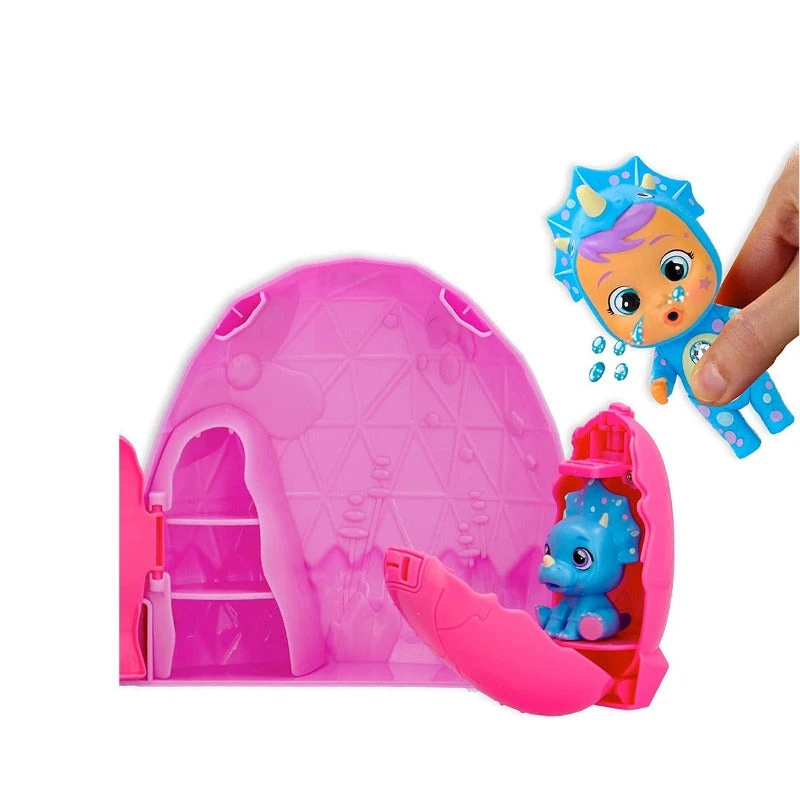 IMC TOYS Cry Babies Magic Tears, Bambole Icy World Dinos 7 IMC TOYS Cry Babies Magic Tears, Bambole Icy World Dinos - immagine 5