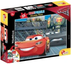 Lisciani Puzzle Disney Maxi 35 Tessere 2in1 -Mattel Negozio disney cars puzzle da 35 tessere