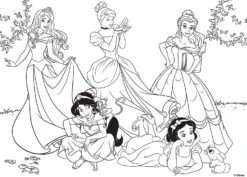 Lisciani Disney Princess Maxi Puzzle Colorabile 2in1 - 108 Pezzi -Mattel Negozio disney princess puzzle da colorare