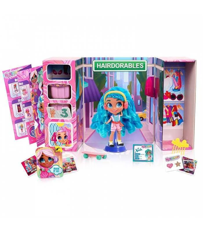 GIOCHI PREZIOSI Hairdorables Bambole Stilose Con Capelli Lucenti E Colorati 4 GIOCHI PREZIOSI Hairdorables Bambole Stilose Con Capelli Lucenti E Colorati - immagine 2