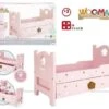 Letto In Legno Per Bambole E Bambolotti 1 Letto In Legno Per Bambole E Bambolotti -Mattel Negozio lettino in legno per bambole