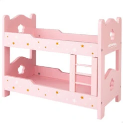 Letto A Castello Per Bambole Tipo Barbie