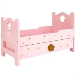 Letto In Legno Per Bambole E Bambolotti -Mattel Negozio letto per bambole