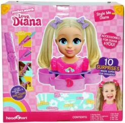 Love Diana Styling Head -Mattel Negozio love diana testa giocattolo