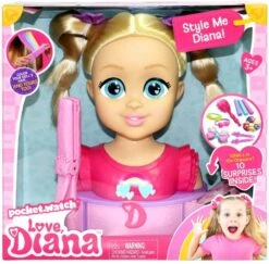 Love Diana Styling Head -Mattel Negozio love diana testa parrucchiera