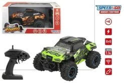 Macchina Telecomandata Cross Con Batterie E CaricaBatterie, Scala 1:14