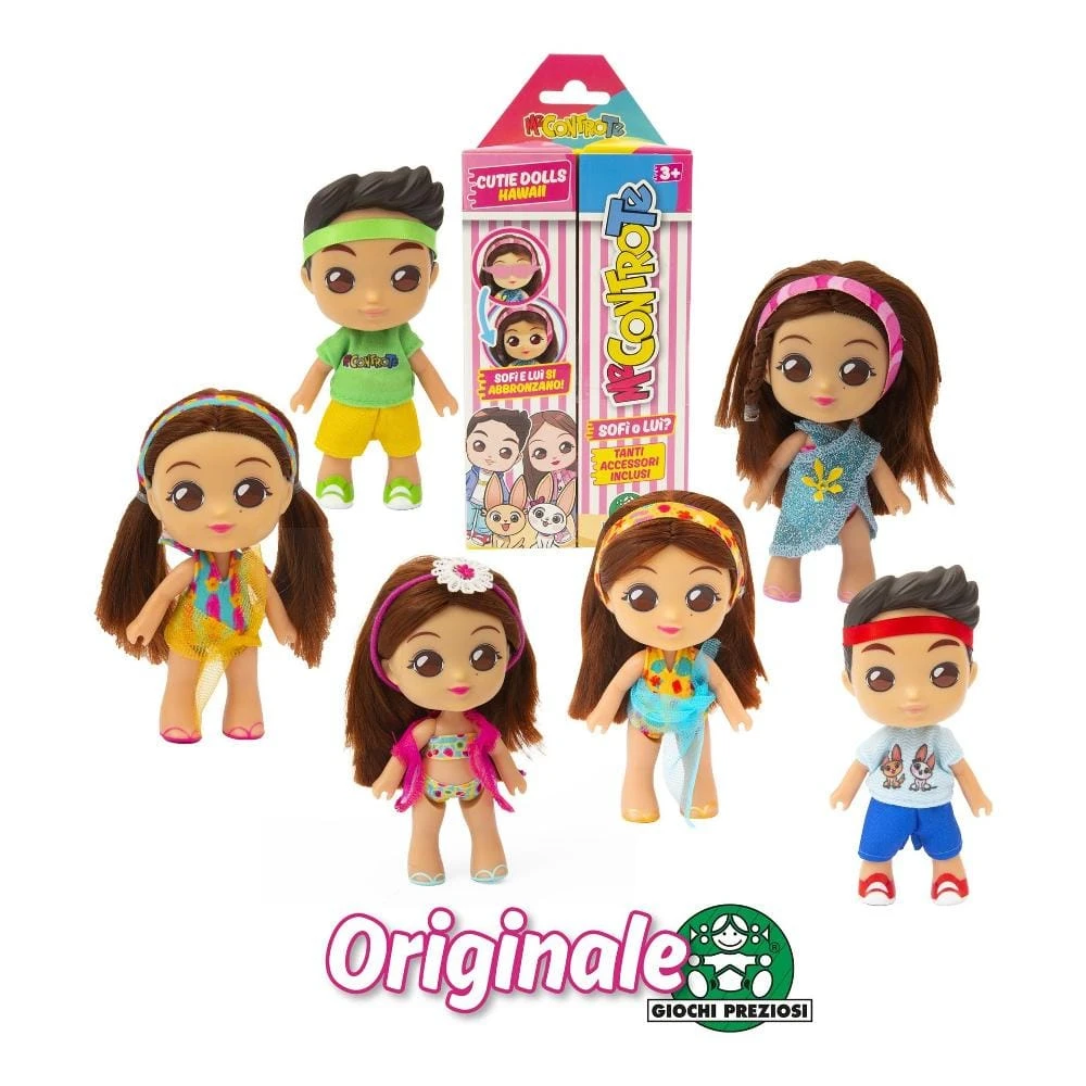 GIOCHI PREZIOSI Me Contro Te Hawaii, Bambole Di Lui E Sofì Che Si Abbronzano 3 GIOCHI PREZIOSI Me Contro Te Hawaii, Bambole Di Lui E Sofì Che Si Abbronzano