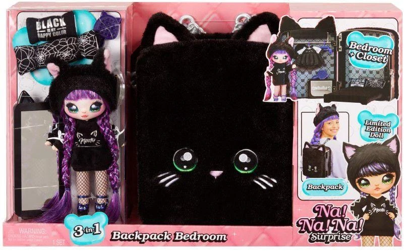 GIOCHI PREZIOSI Na!Na!Na! Surprise - Backpack Bedroom Playset 3in1 4 GIOCHI PREZIOSI Na!Na!Na! Surprise - Backpack Bedroom Playset 3in1 - immagine 2