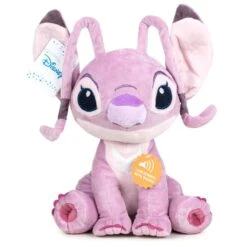 Disney Peluche Angel Stitch Con Suoni 20cm
