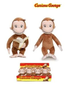 Play By Play Peluche Curioso Come George 18cm
