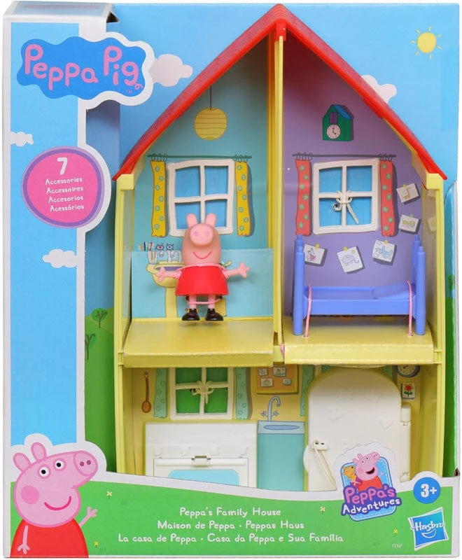 Hasbro Peppa Pig Casa Famiglia, Playset Da Gioco 3 Hasbro Peppa Pig Casa Famiglia, Playset Da Gioco