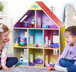GIOCHI PREZIOSI Peppa Pig Casa In Legno Arredata 8 GIOCHI PREZIOSI Peppa Pig Casa In Legno Arredata -Mattel Negozio peppa pig mega casa in legno
