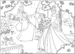 Lisciani Puzzle Disney SuperMaxi 150pz | Puzzle Da Colorare 2in1 -Mattel Negozio puzzle disney cenerentola