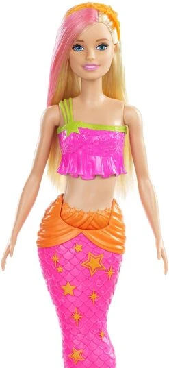 MATTEL Barbie Sirena Con Delfino, Bambola E Accessori