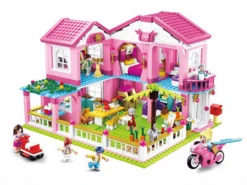 Sluban Costruzioni Casa Dei Sogni 896pz 9 Sluban Costruzioni Casa Dei Sogni 896pz -Mattel Negozio sluban costruzioni casa dei sogni