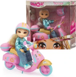 Unique Eyes, Bambola Con Scooter Giochi Preziosi -Mattel Negozio unique eyes bambola con vespa